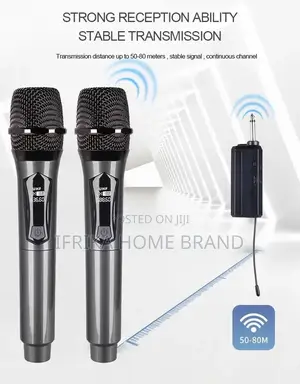 Karaoke Wireless Microphone Dynamic VHF Handheld