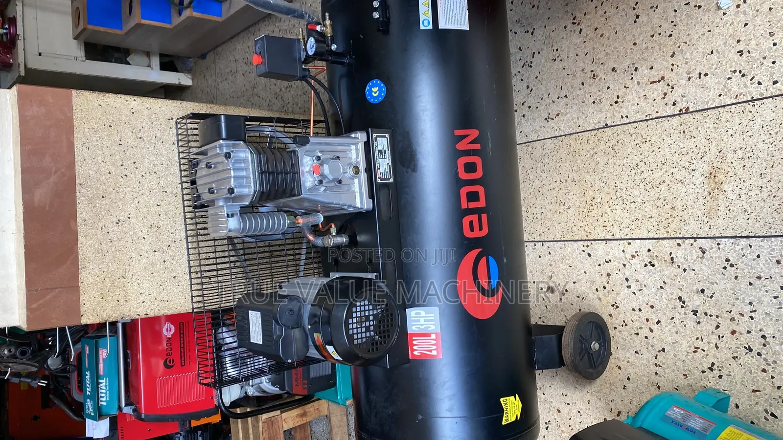 Air Compressor 200 Litres Belt