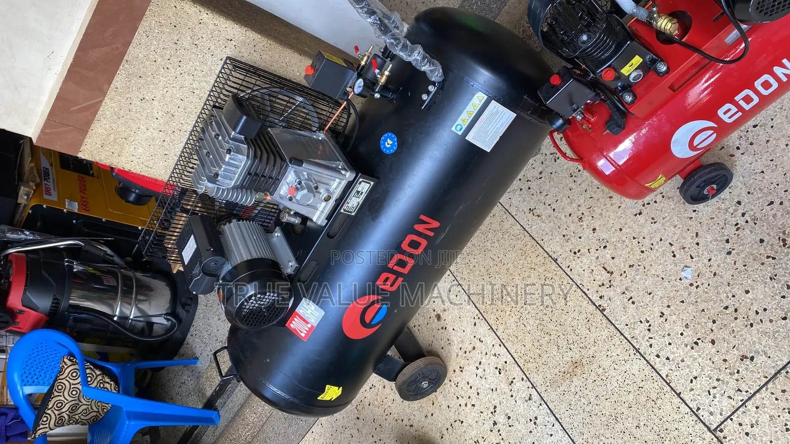 Air Compressor 200 Litres Belt