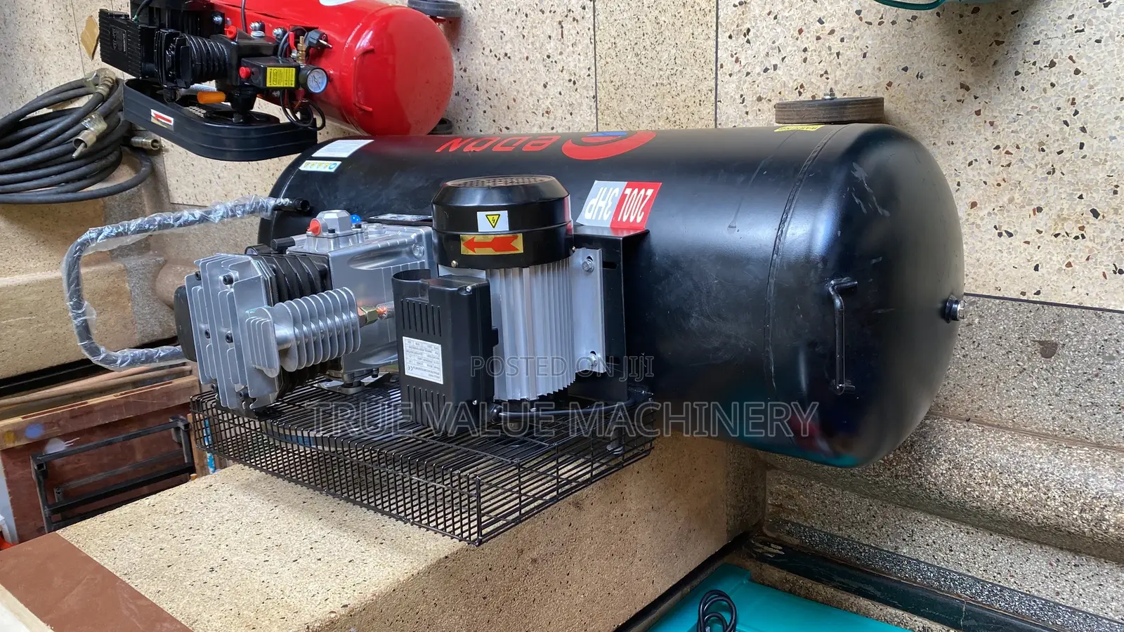 Air Compressor 200 Litres Belt