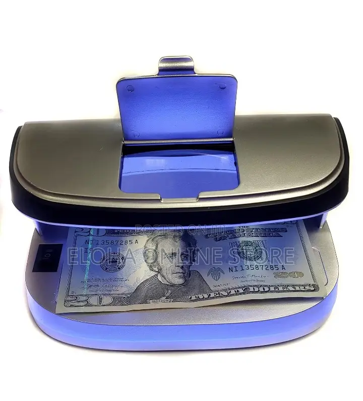 Portable Rechargeable Fake Money Detector Machine