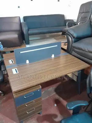 Two Seater Workstation Wooden.