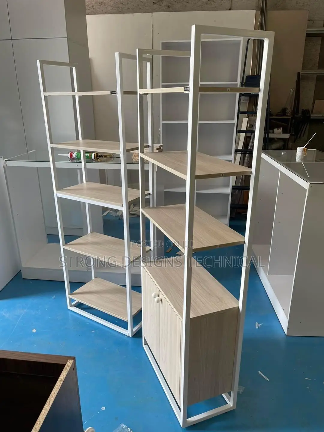 60 X 30 X 170 Cm Steel Frame Shelves. Multi Purpose.