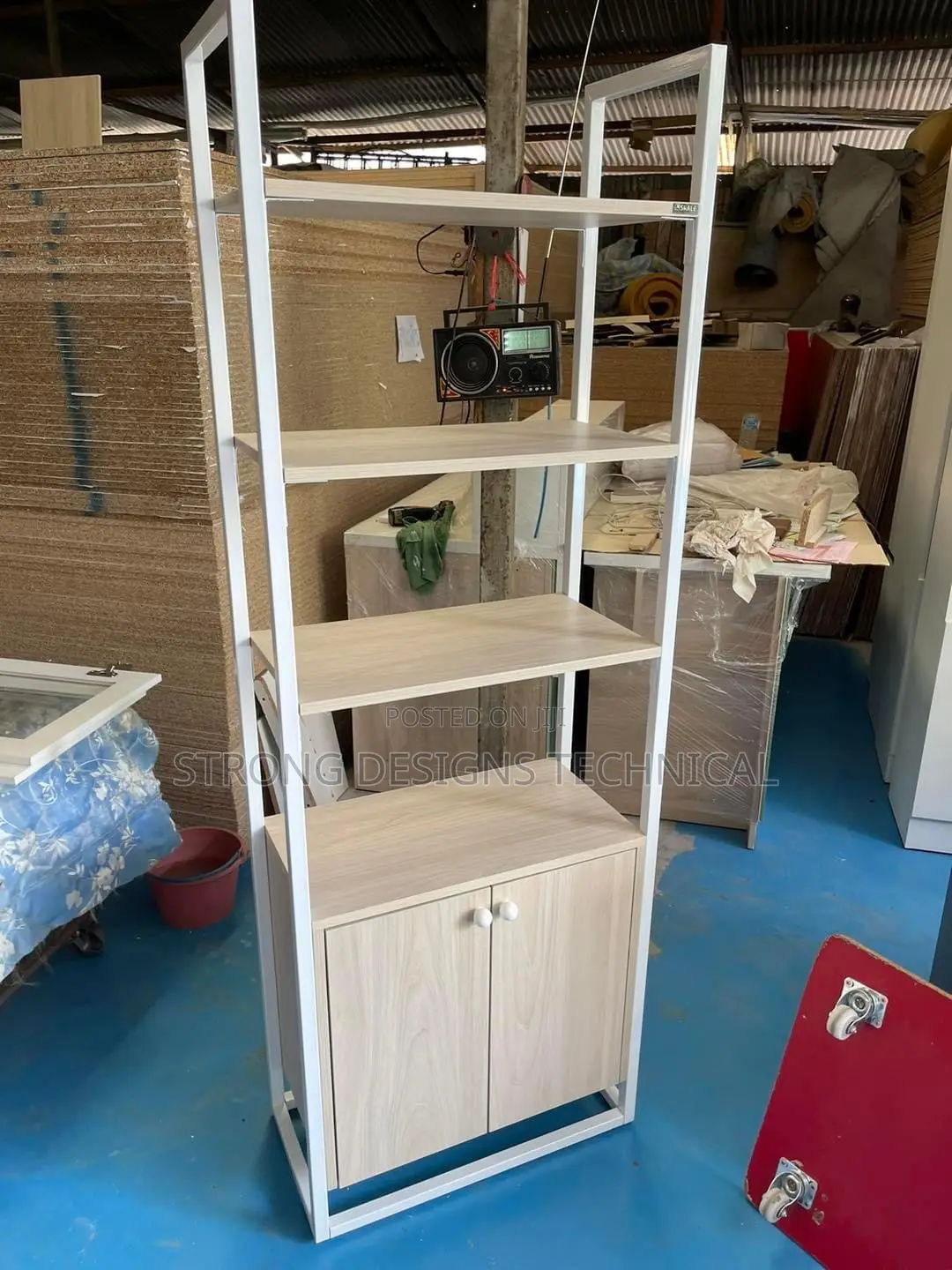 60 X 30 X 170 Cm Steel Frame Shelves. Multi Purpose.
