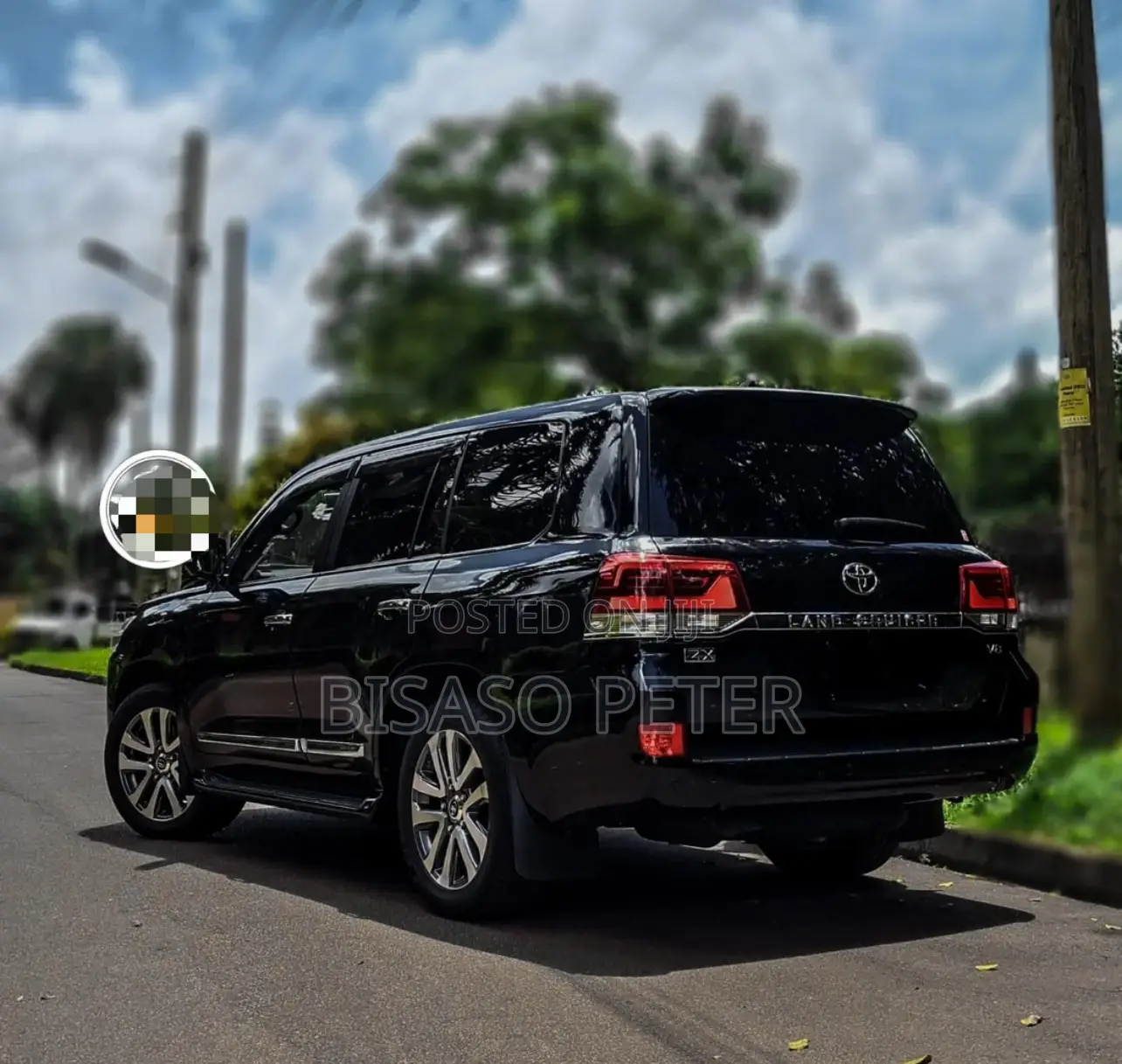Toyota Land Cruiser 4.6 V8 ZX 2020 Black