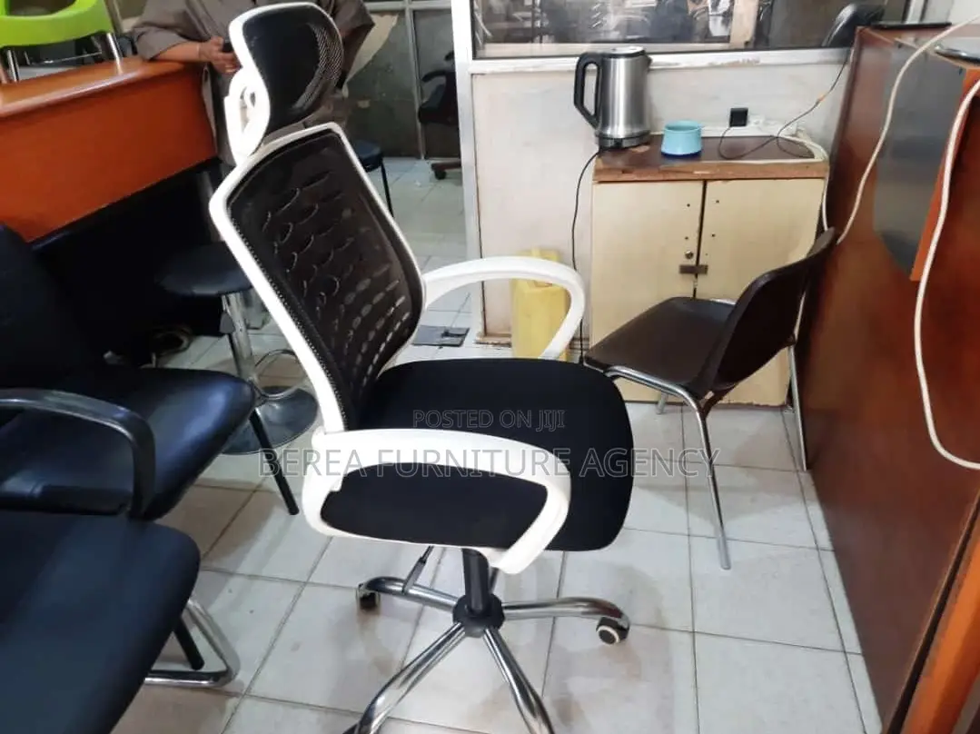 Black and White Office Chair