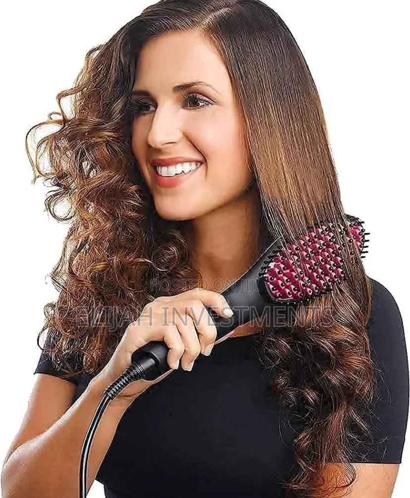 Electric Comb Brush 3in1 Ceramic Fast Hair Straightener