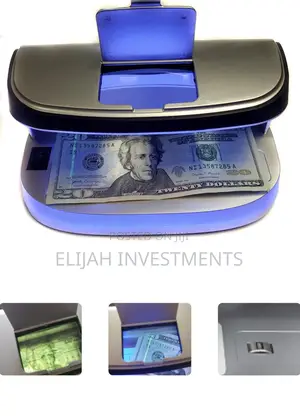 Rechargeable Portable Counterfeit Currency Detector