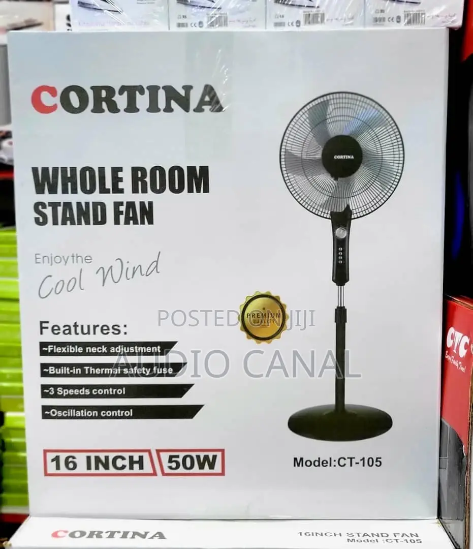 Cotina 16” Stand Fan With a Timer