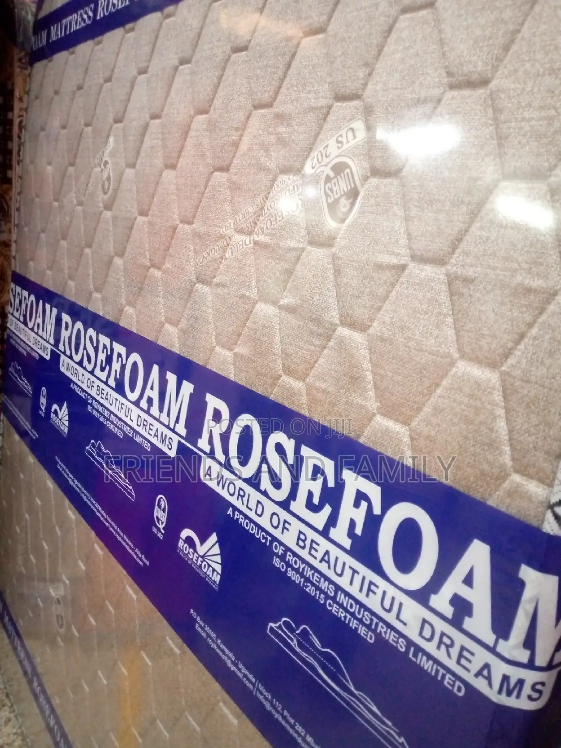 Rose Foam High Density Mattress 6*5*6.Inches