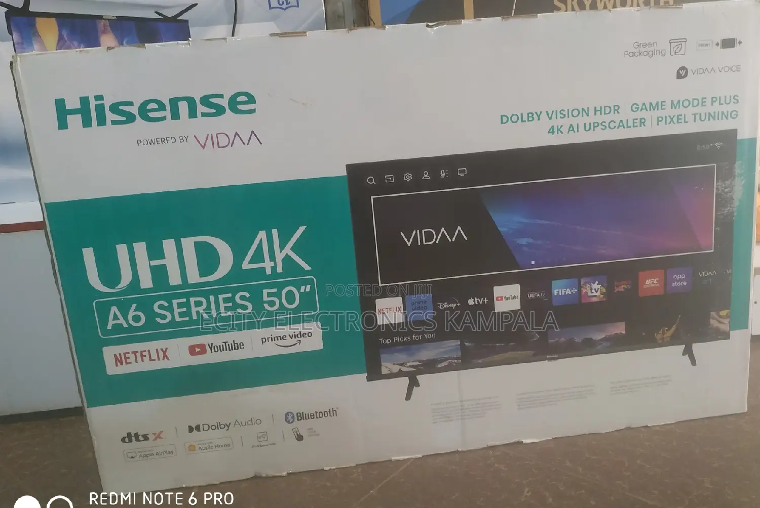 Uhd Hisense 50"Inch Smart
