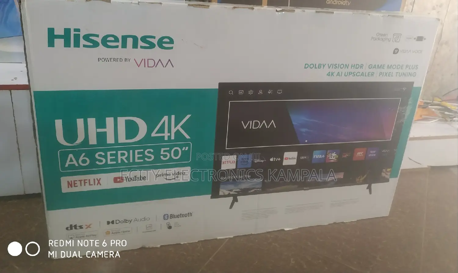 Uhd Hisense 50"Inch Smart
