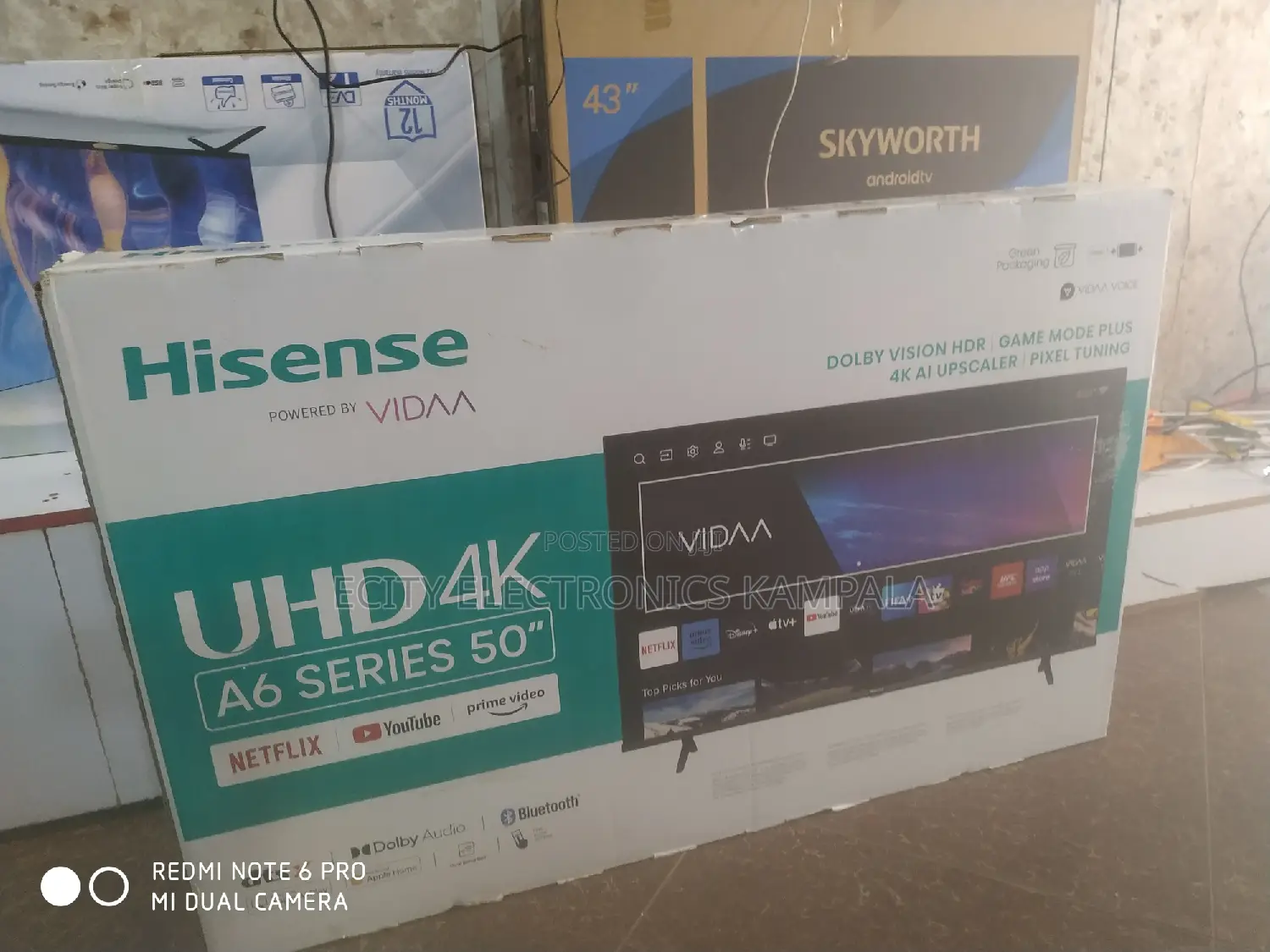Uhd TV 50"Inch Hisense