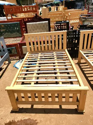Barcode Bed / 4by6 Bed / Wooden Bed / Good / Best Furniture