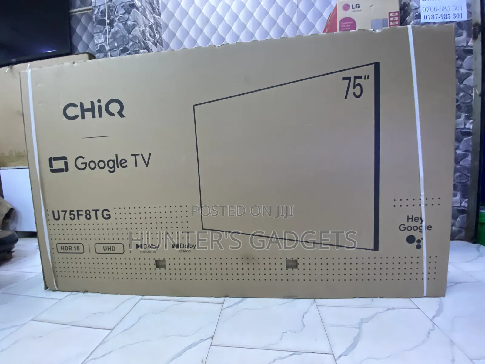 75inch Smart Uhd Chiq Brand New With Qled Google Tv