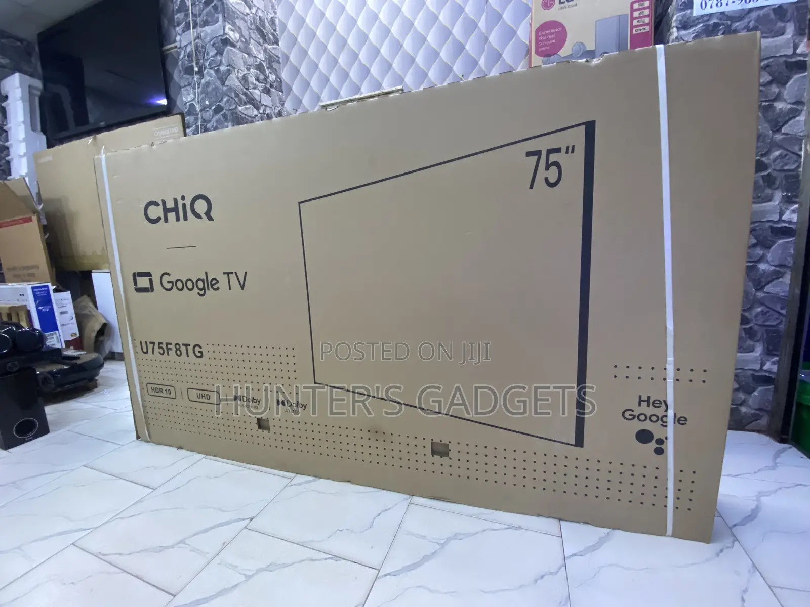 75inch Smart Uhd Chiq Brand New With Qled Google Tv