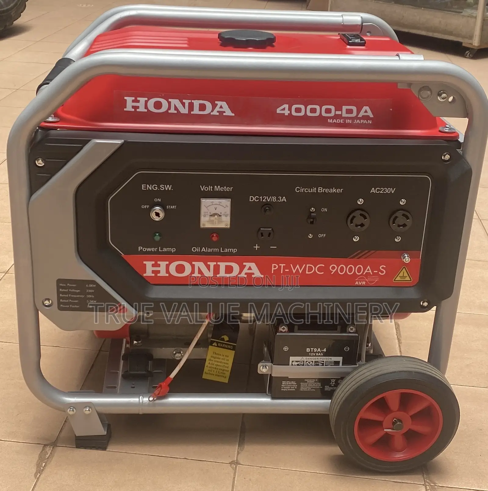 Generator 8kw Honda Japan