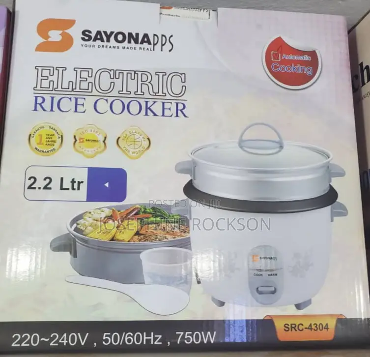 Electric Rice Cooker/Sayona Electric Rice Cooker