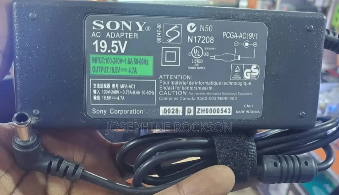 Sony AC Adapter Battery