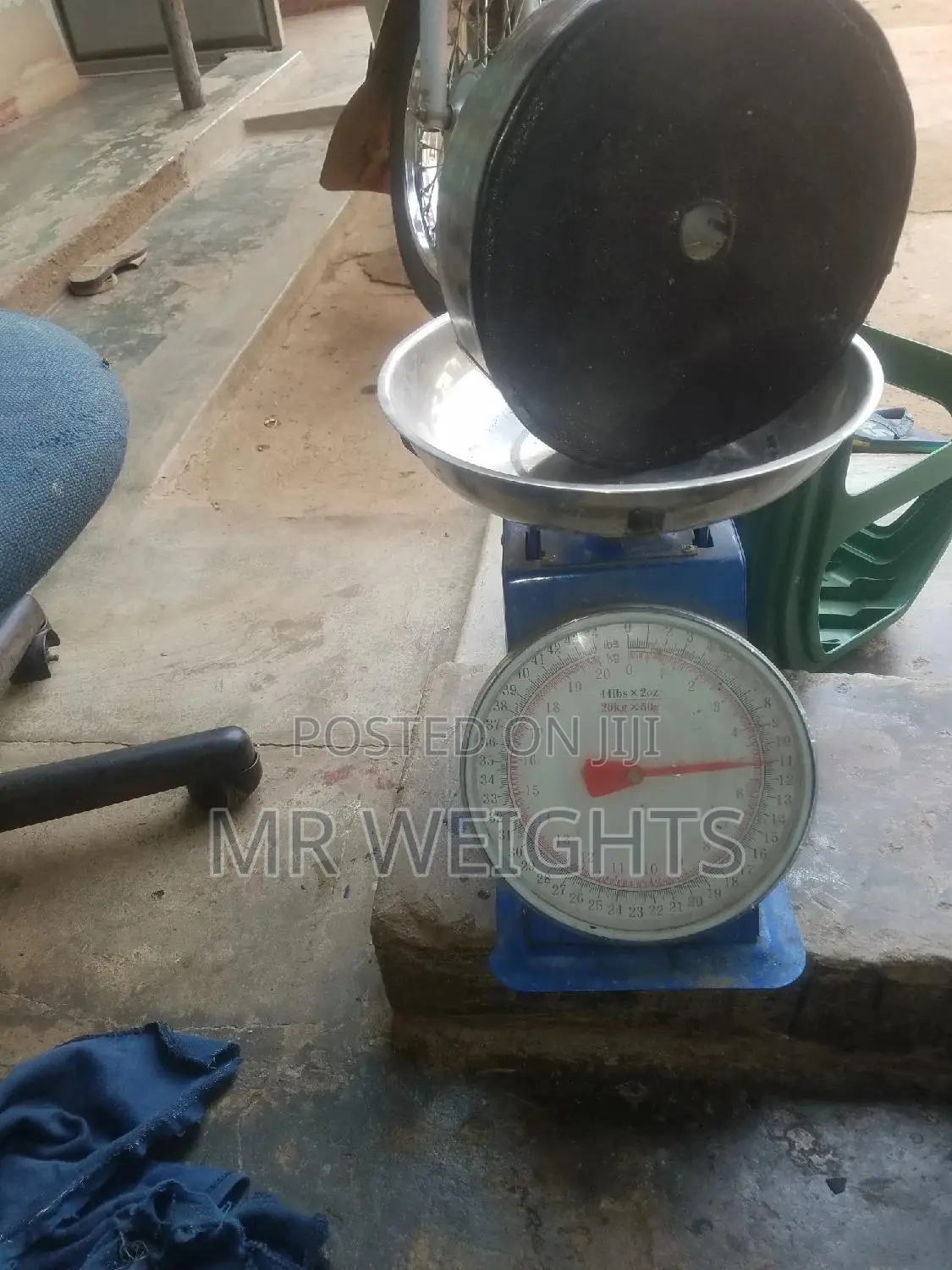 Concrete Barbell Plates