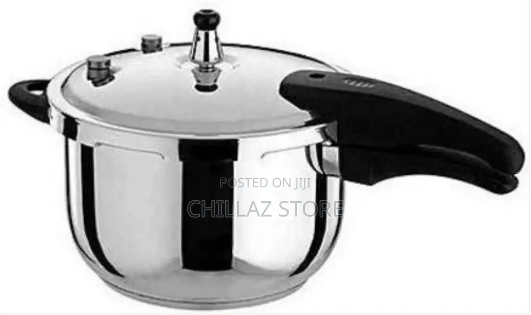 HCX 4litres Stainless Steel Pressure Cooker-silver