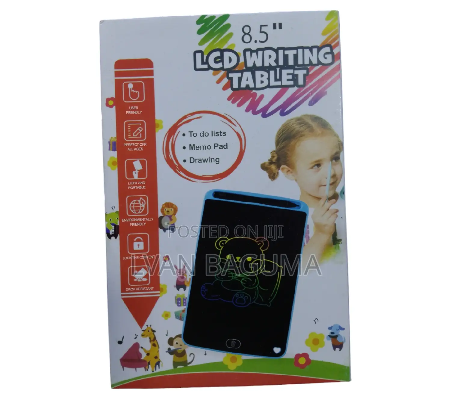 8.5 Inches LCD Drawing / Writing Tablet for Kids