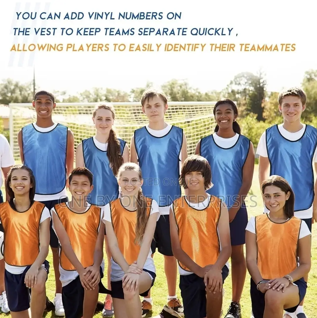Team Training Vests Pinnies, Practice Jerseys,Soccer Bibs