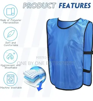 Soccer Team Training Bibs