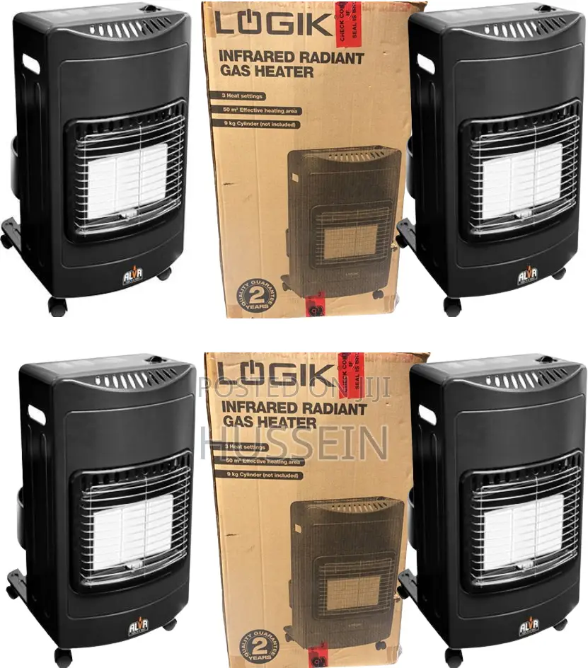 Gas Heater Logik Roll About 9L Cylinder Infrared Radiant