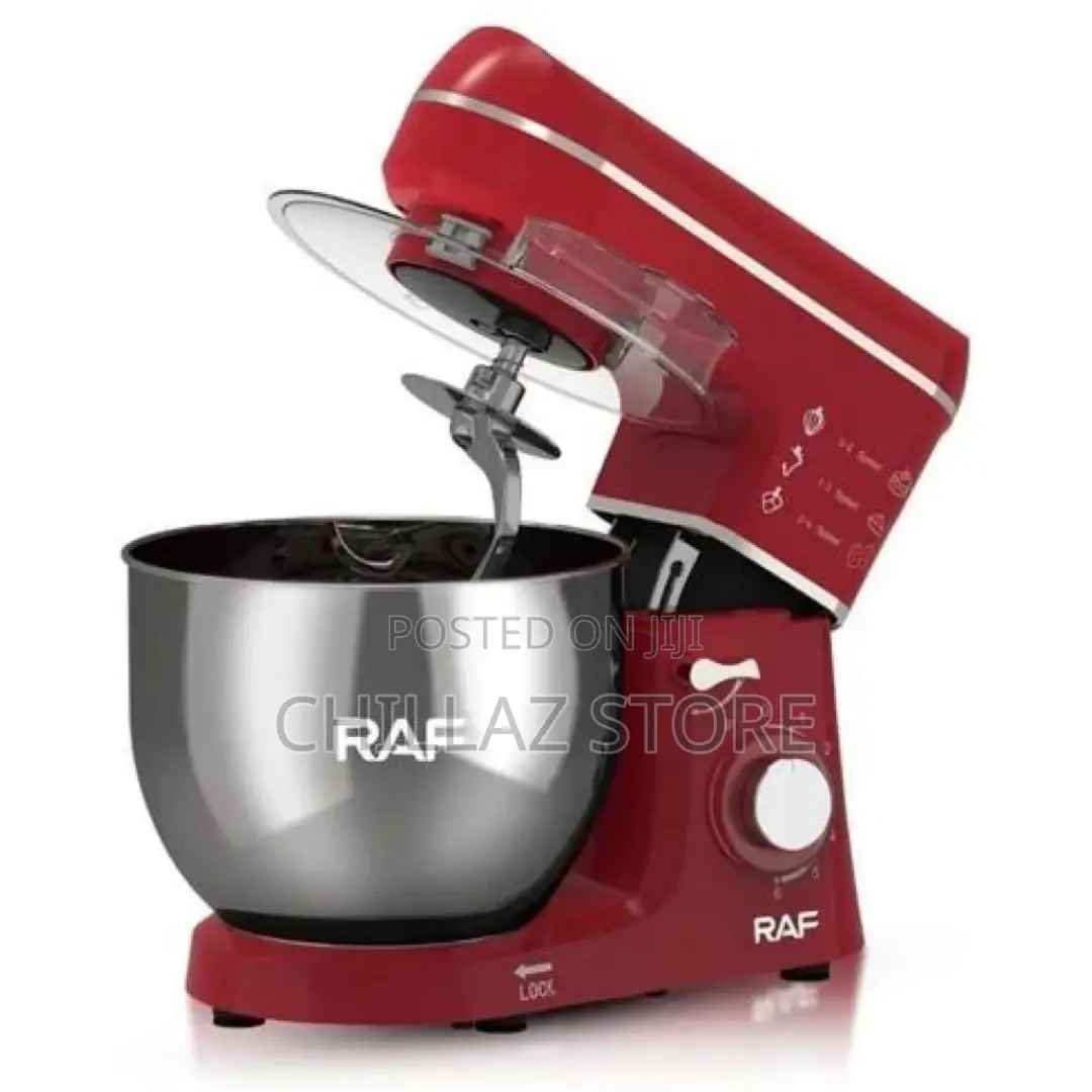 RAF 6-Speed Kitchen 8L Electric Food Stand Mixer