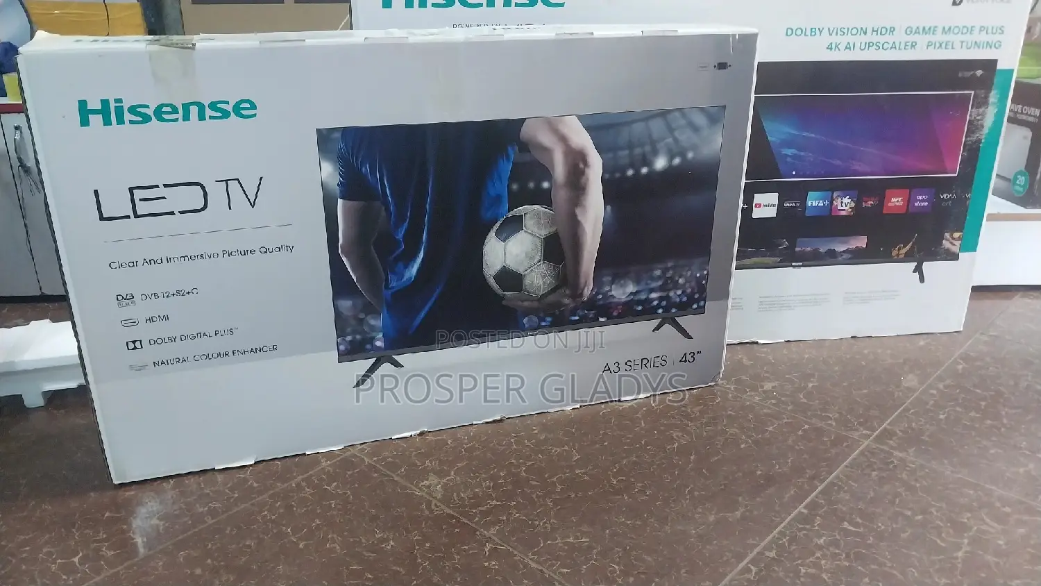 Hisense 43 Digital Flat Screen Flameless.