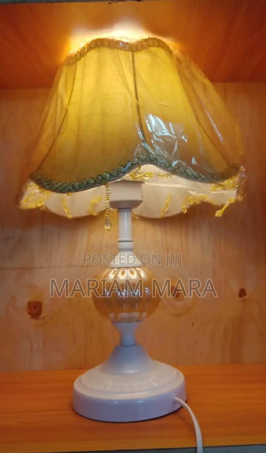 Bed Side Lamp/ Floral Bed Side Light