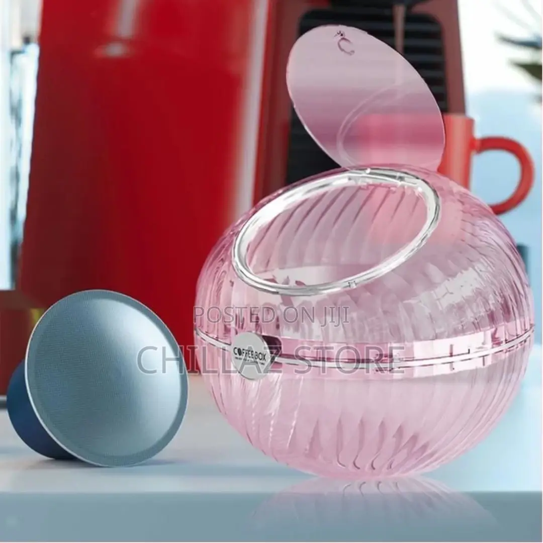 Transparent Spherical Coffee Capsule Holder