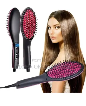 New Hair Straightener Brush/Simply Straight