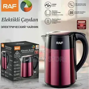 RAF 2L Electric Cordless Kettle Double Layer Tea Kettle