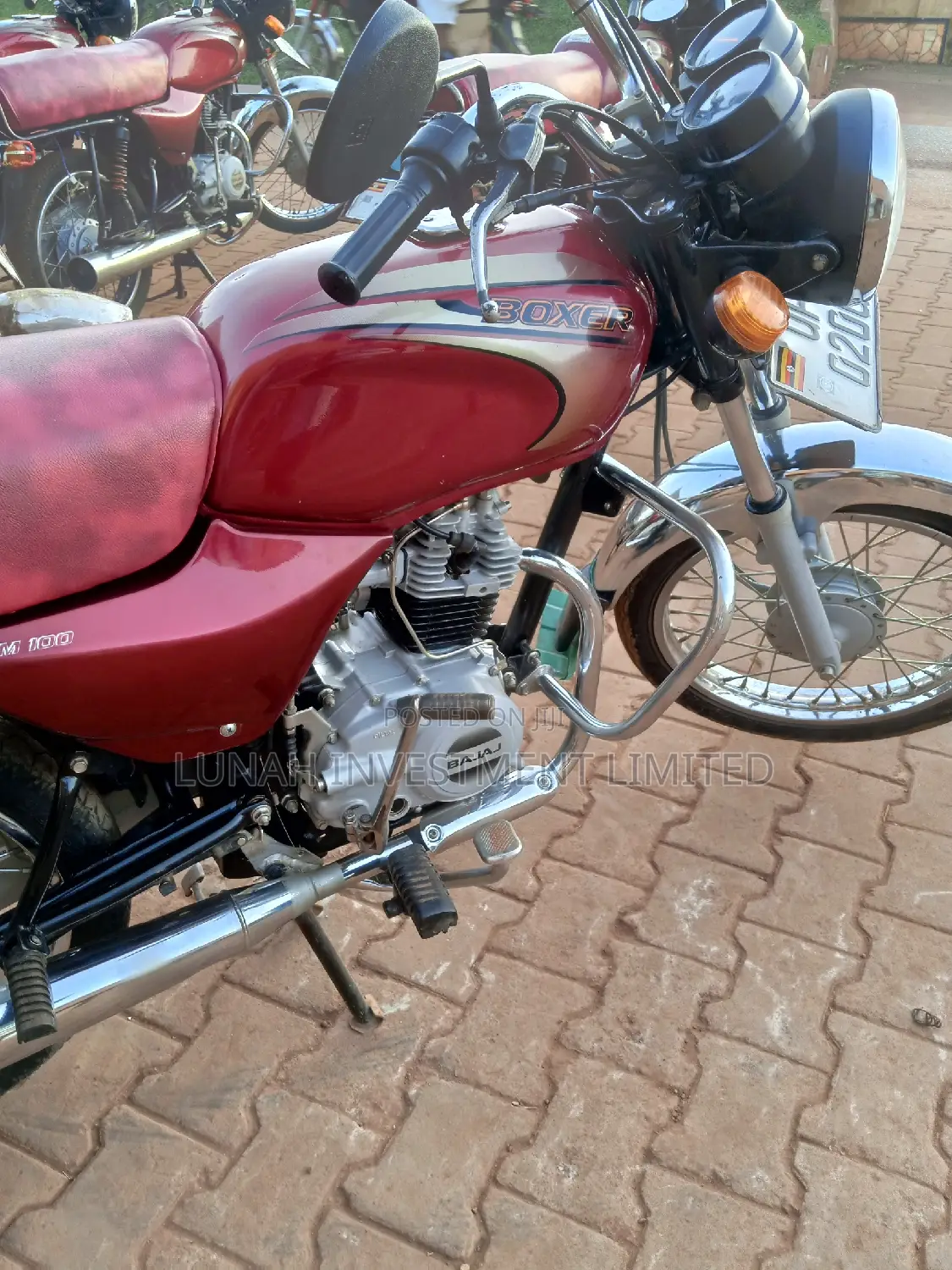 Bajaj Boxer 2024 Red