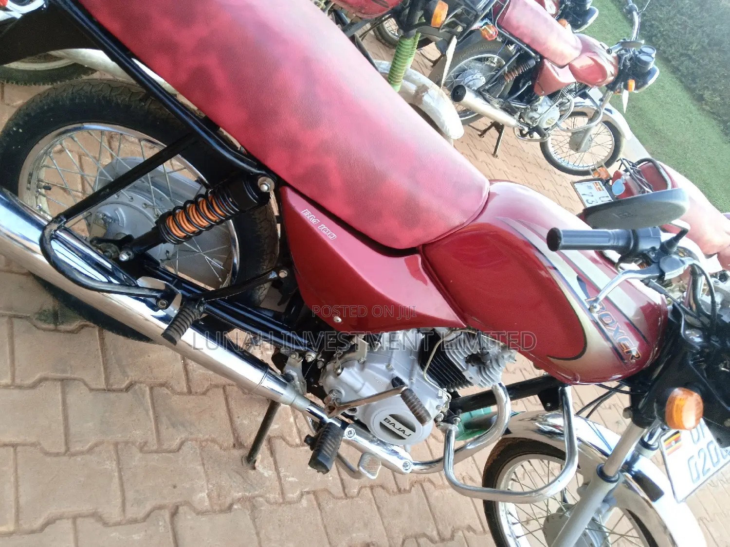Bajaj Boxer 2024 Red