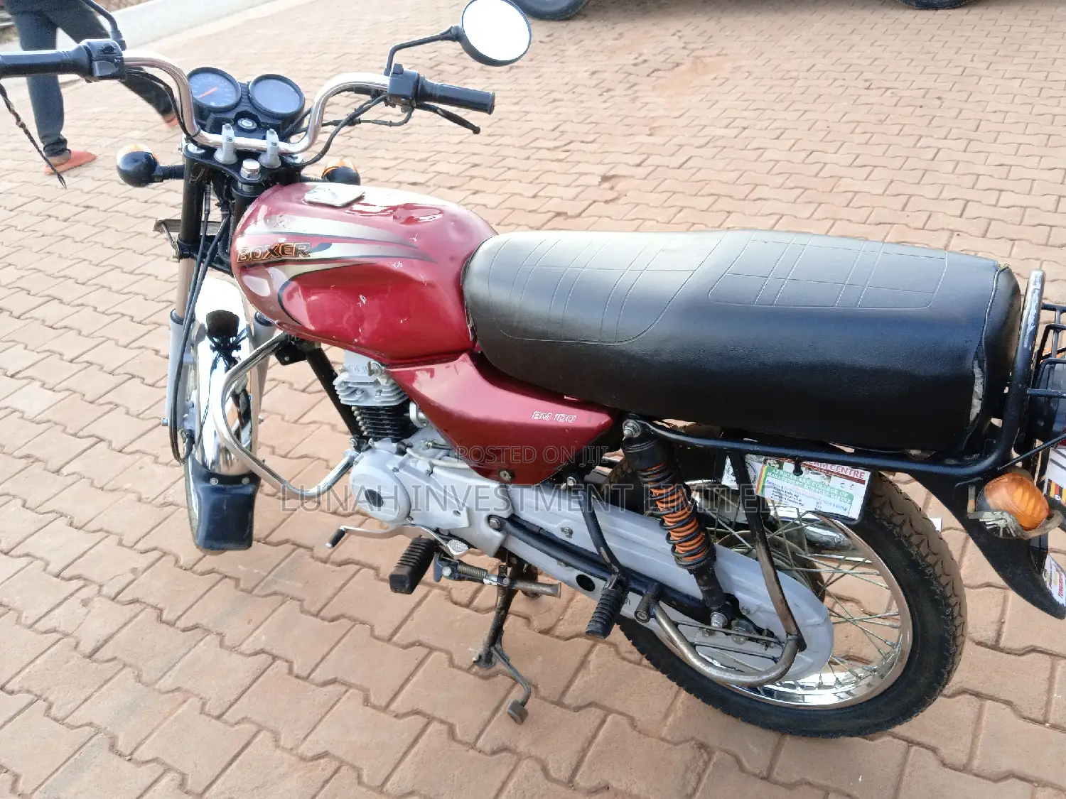 Bajaj Boxer 2023 Red