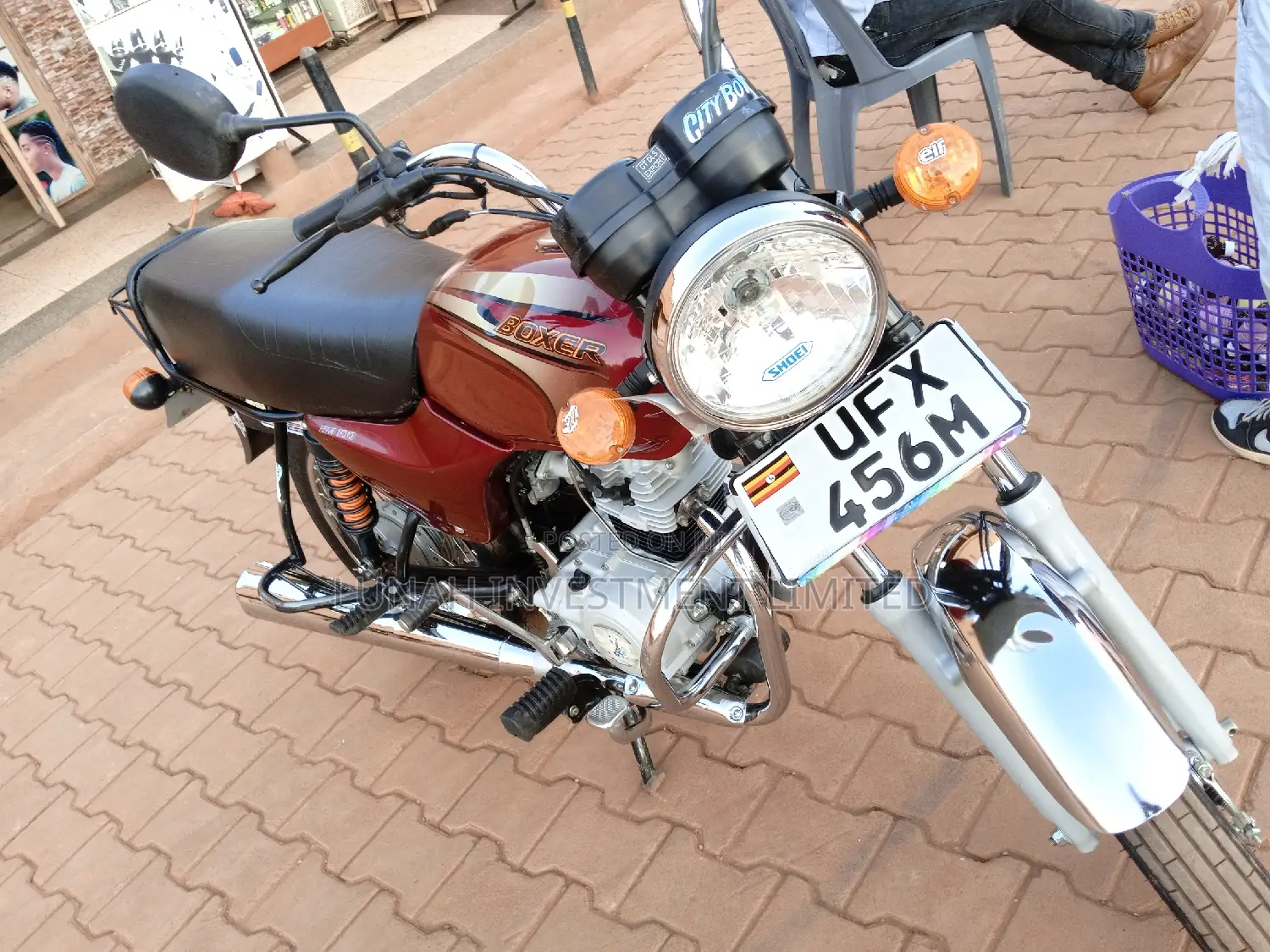 Bajaj Boxer 100 2024 Red