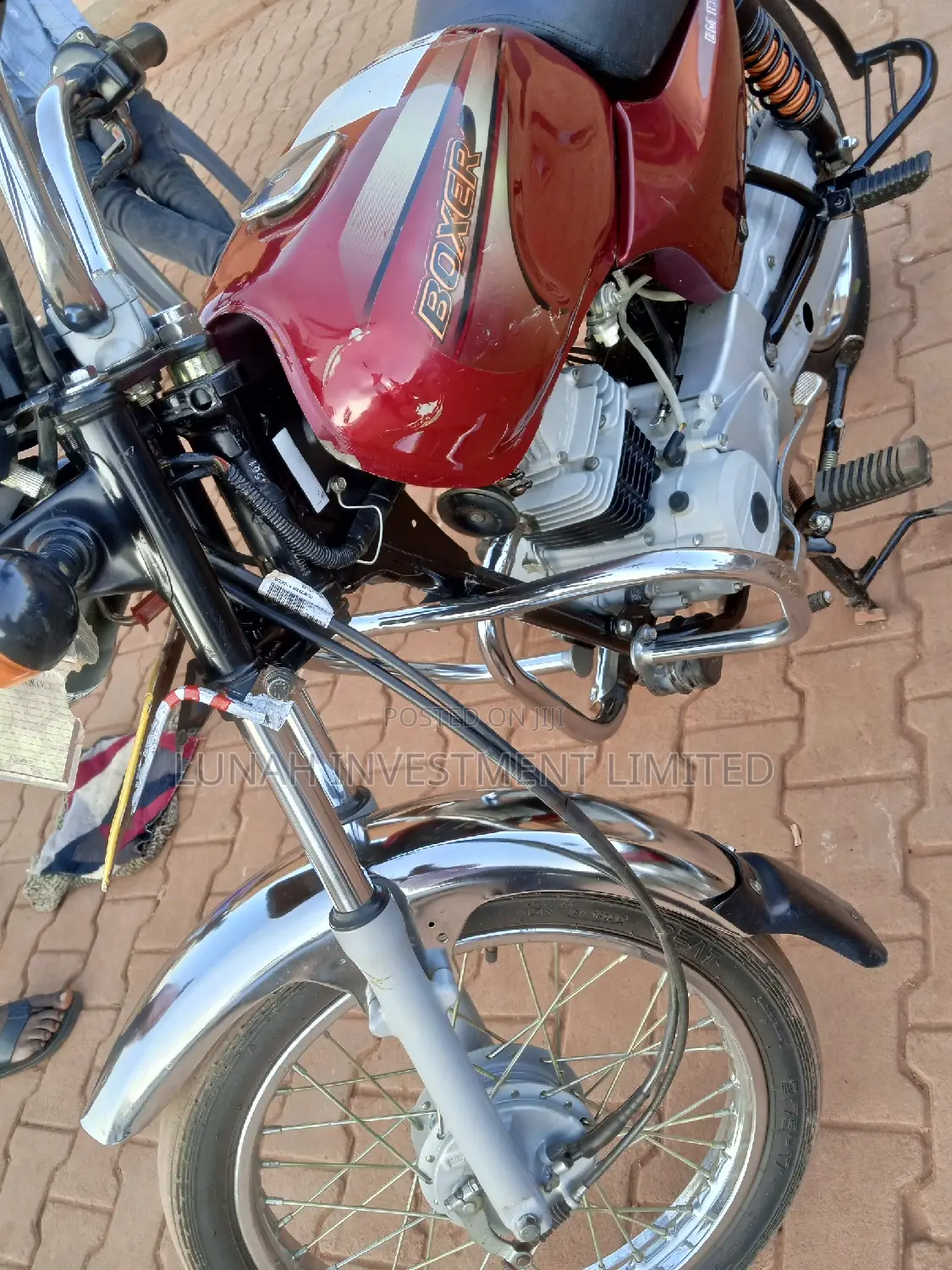Bajaj Boxer 2023 Red