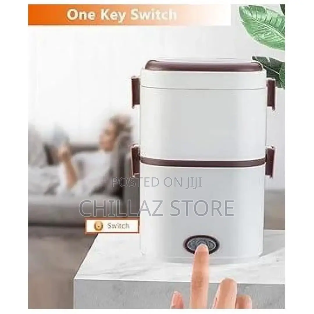 Electric Lunch Box Food Heater 1/2 Layers Heated Lunch Boxes