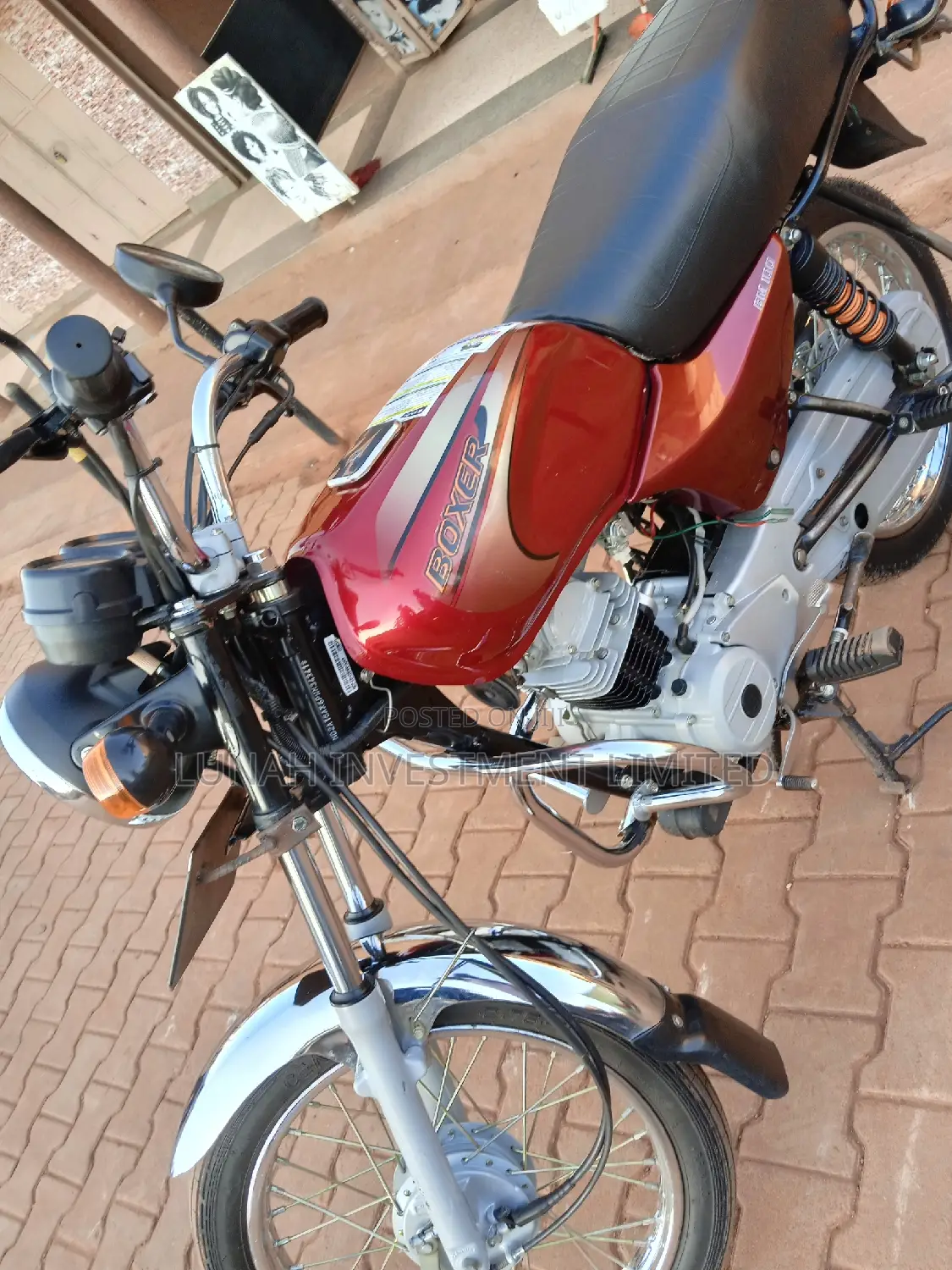 Bajaj Boxer 2023 Red
