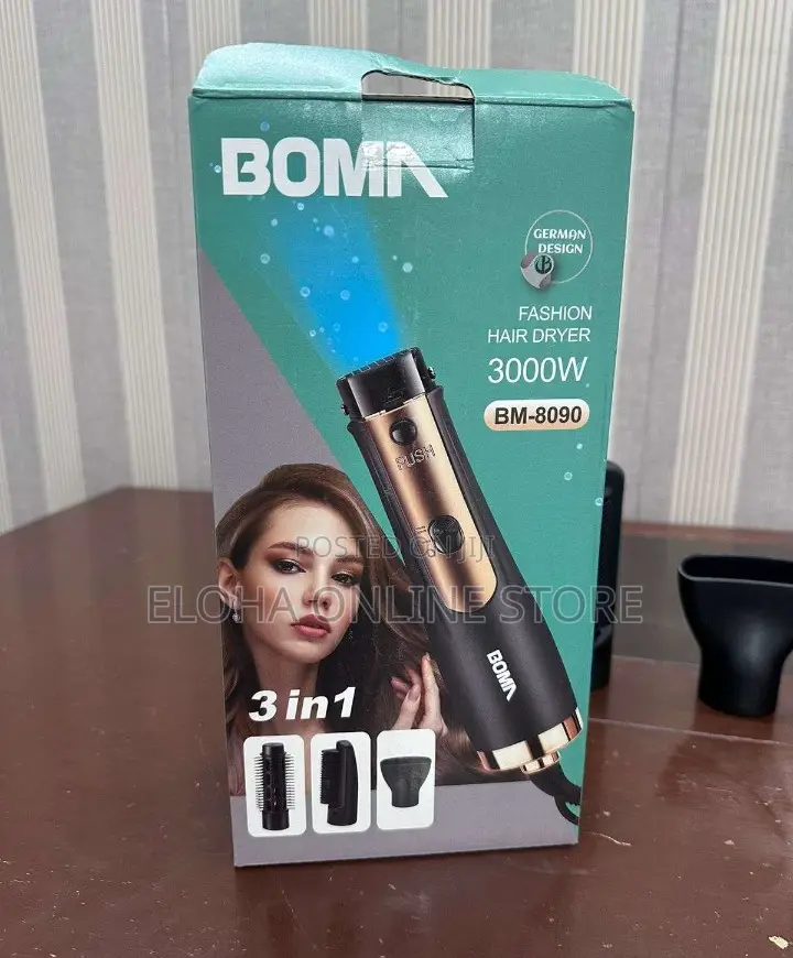 3 in 1 Boma Multifunctional Hair Dryer