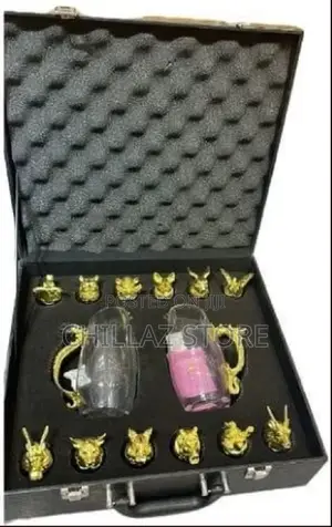 Wine Carafe Twelve Zodiac Signs Tumblers Glasses