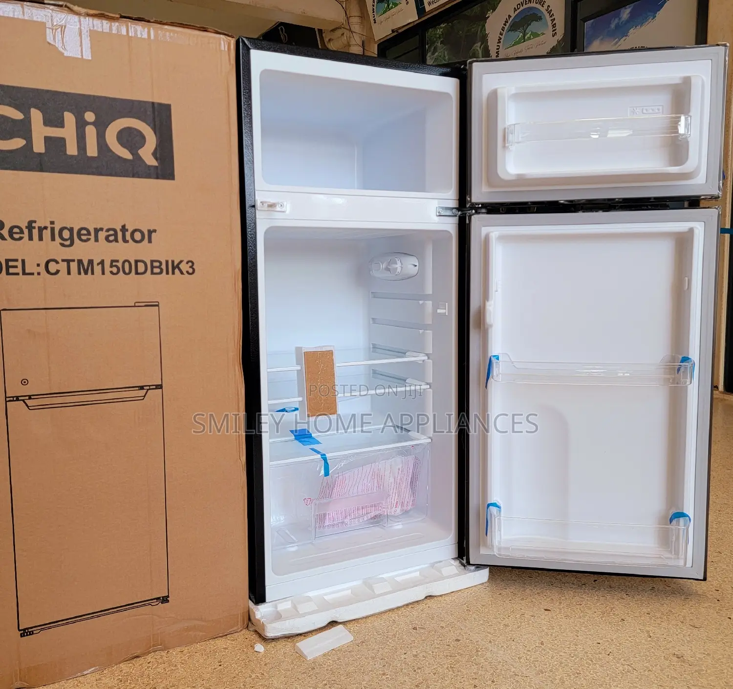 Chiq 150ltrs Double Door