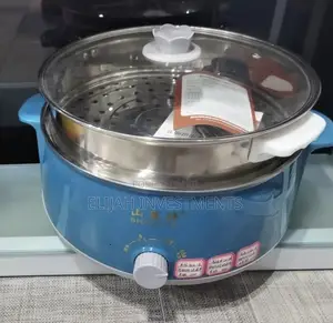 Non Stick Double Layer Electric Cooking Pot