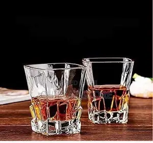 Premium Crystal Clear 7pcs Bar Set, 1 Decanter Bottle(
