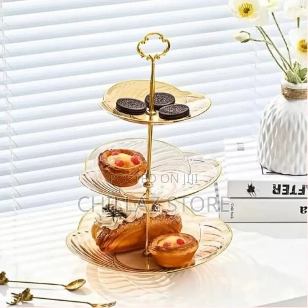 Party Fruit Cake Stand 3 Tier Multi-Layer Food Grade