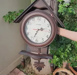 Hut Shaped Wall Clock
