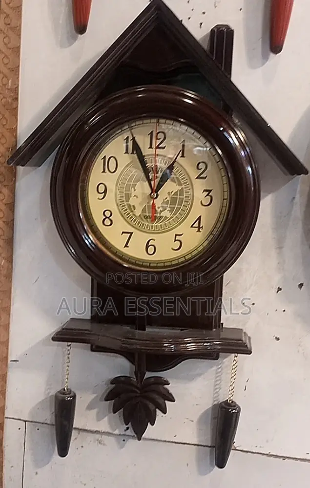 Hut Shaped Wall Clock